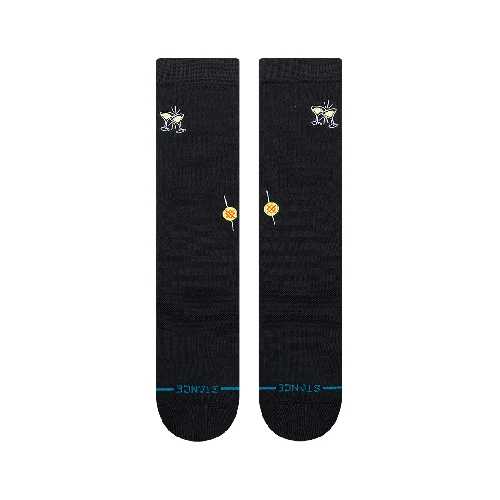 STANCE EXTRA DIRTY CREW SOCK Black