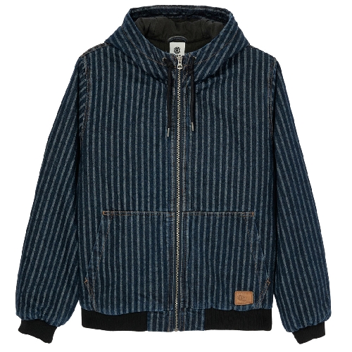 ELEMENT DULCEY DENIM JACKET herringbone denim