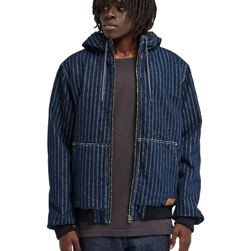ELEMENT DULCEY DENIM JACKET herringbone denim
