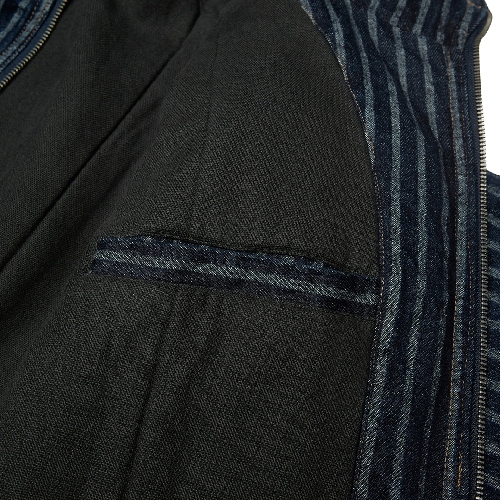 ELEMENT DULCEY DENIM JACKET herringbone denim