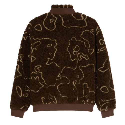 ELEMENT OAK SHERPA JACKET java lines
