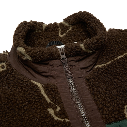 ELEMENT OAK SHERPA JACKET java lines