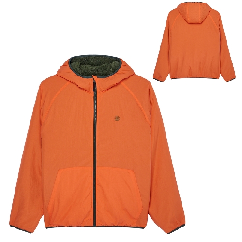ELEMENT WOLFE SHERPA JACKET bronze green