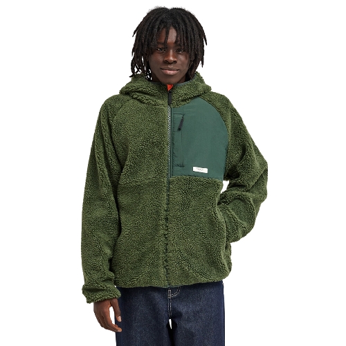 ELEMENT WOLFE SHERPA JACKET bronze green