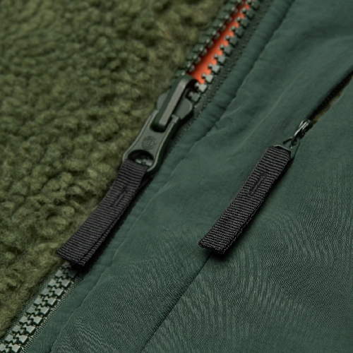 ELEMENT WOLFE SHERPA JACKET bronze green