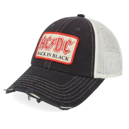AMERICAN NEEDLE ACDC ORVILLE CAP Stone Black
