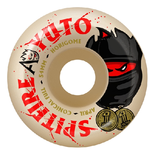 SPITFIRE F4 APRIL YUTO CONICAL FULL WHEELS 54mm 99a