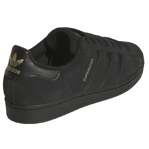 ADIDAS SUPERSTAR ADV Black Black Gold Met