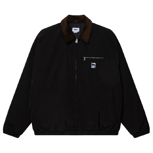 OBEY ELYSIAN JACKET Black