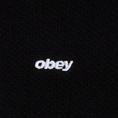 OBEY BRANN SWEATER Digital black multi OBEY BRANN SWEATER Digital black multi