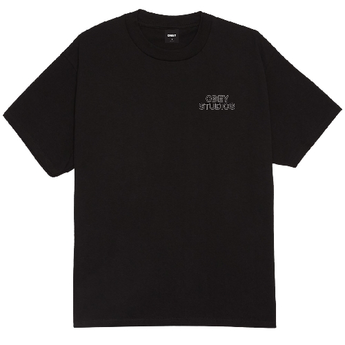 OBEY SPECTRUM TEE Black