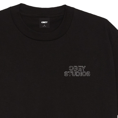 OBEY SPECTRUM TEE Black