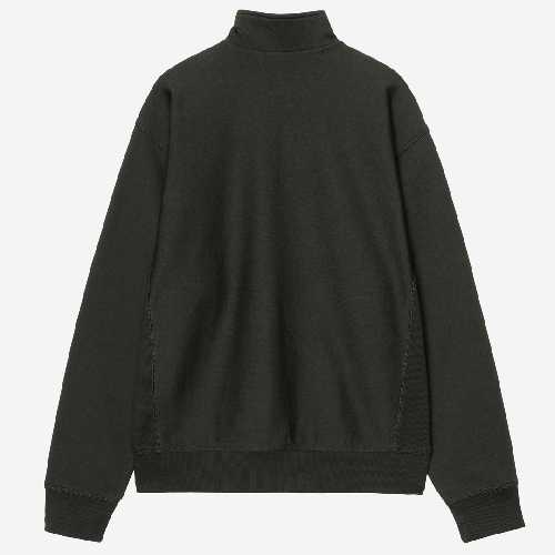 CARHARTT WIP HALF ZIP AMERICAN SCRIPT SWEAT Raven