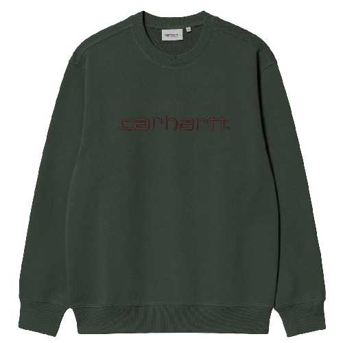 CARHARTT WIP CARHARTT SWEAT Dark Scarab Palisander