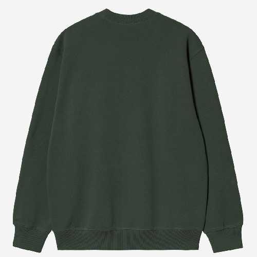 CARHARTT WIP CARHARTT SWEAT Dark Scarab Palisander