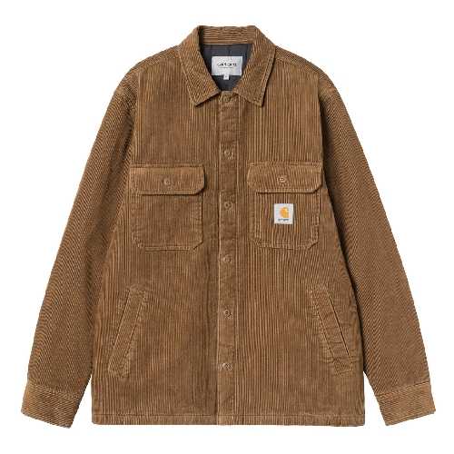 CARHARTT WIP WHITSOME SHIRT JAC WIP H Brown