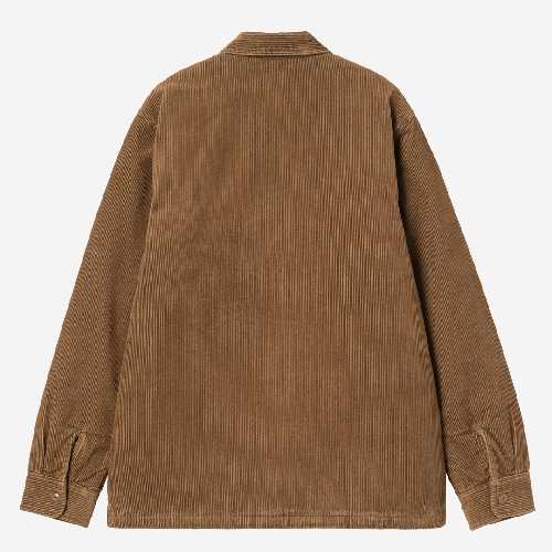 CARHARTT WIP WHITSOME SHIRT JAC WIP H Brown
