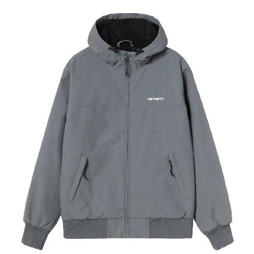CARHARTT WIP HOODED SAIL JACKET Styx white