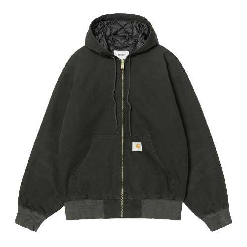 CARHARTT WIP OG ACTIVE JACKET Raven stone canvas