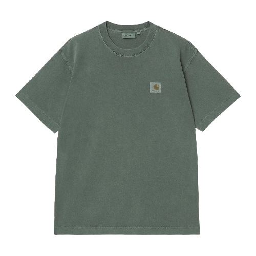 CARHARTT WIP VISTA TSHIRT Dark Scarab garment dyed