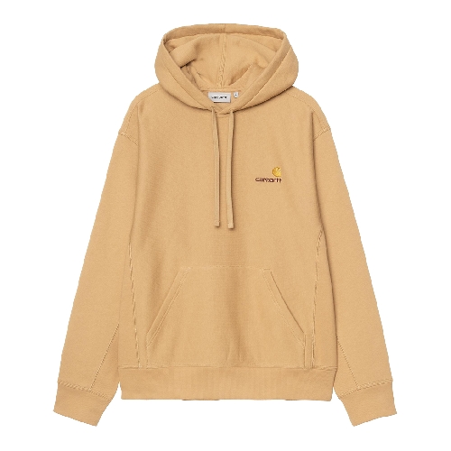 CARHARTT WIP HOODED AMERICAN SCRIPT SWEAT WIP Dusty H