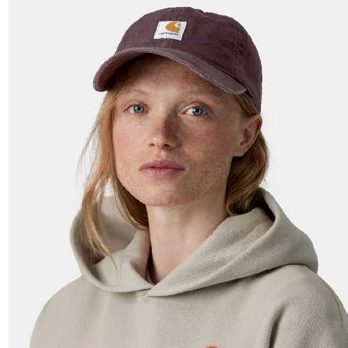 CARHARTT WIP SELBY CANVAS CAP Palisander stone washed