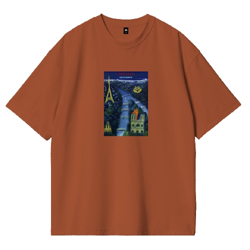 MAGENTA AIRLINE TEE Orange