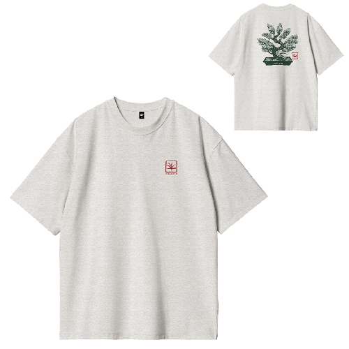 MAGENTA BONSAI TEE Ash