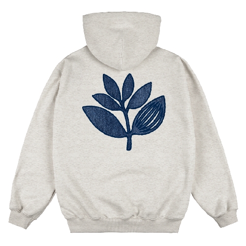 MAGENTA DENIM PLANT HOODIE Ash