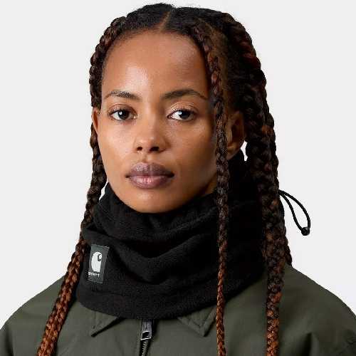 CARHARTT WIP BLEVIN NECKWARMER Black