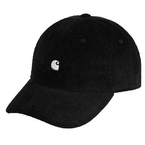 CARHARTT WIP HARLEM CAP Black White