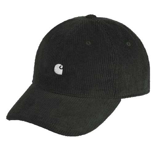 CARHARTT WIP HARLEM CAP Raven White