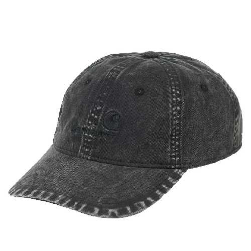 CARHARTT WIP LAMBERT CAP Black moon wash