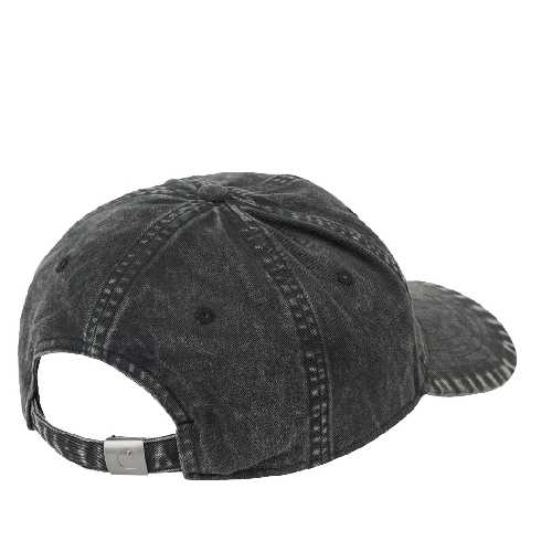 CARHARTT WIP LAMBERT CAP Black moon wash