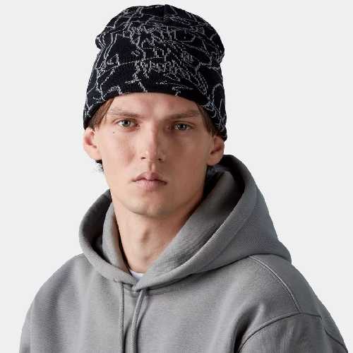 CARHARTT WIP BLINKERFLUID BEANIE Black Wax