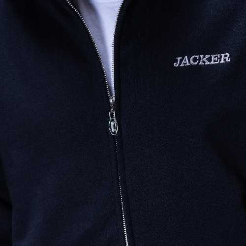 JACKER NOTORIOUS HOODIE ZIP Black