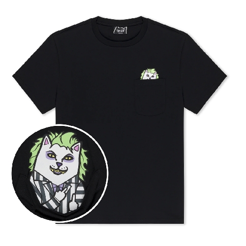 Ripndip BUG DRANK NERM POCKET TEE Black