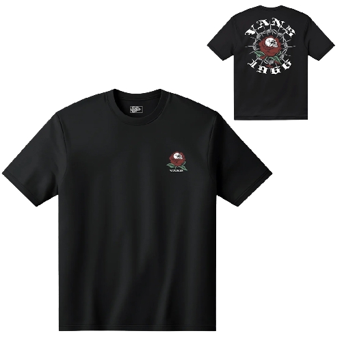 VANS WATCH YOUR STEPS SS TEE Black
