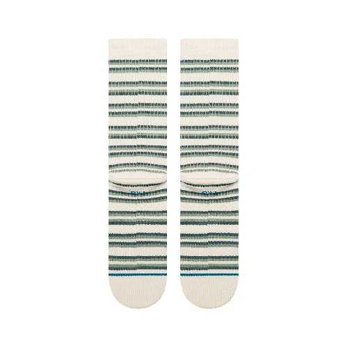 STANCE MULTISTRIPE RIBBED CREW SOCK iceberg