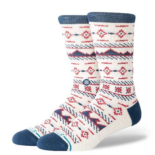 STANCE RISING TIDE CREW SOCK Cream