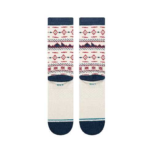 STANCE RISING TIDE CREW SOCK Cream