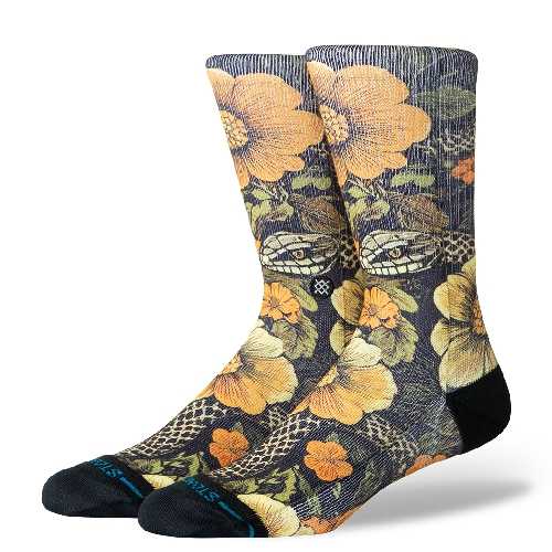 STANCE SLITHER CREW SOCK Yellow