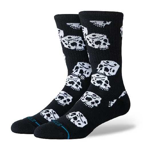STANCE DIE UP CREW SOCK Black