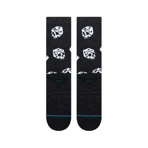 STANCE DIE UP CREW SOCK Black