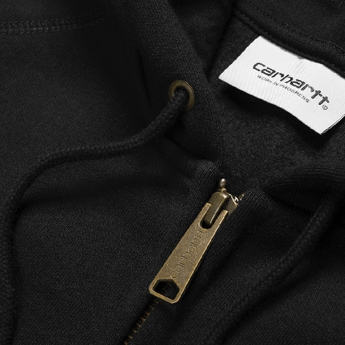 CARHARTT WIP HOODED CHASE JACKET Black / Gold