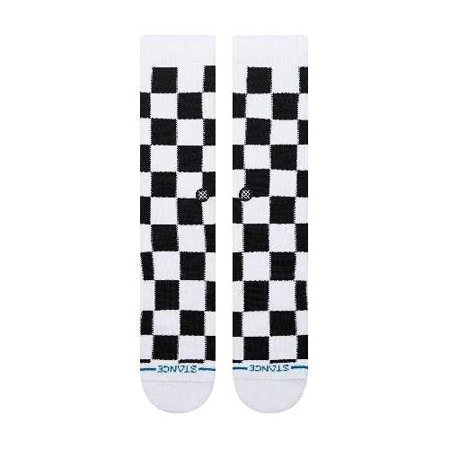 STANCE DANCE FLOOR CREW SOCK white