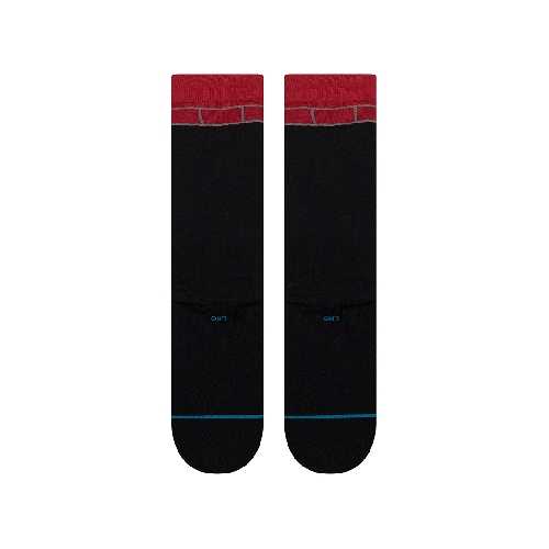 STANCE DOWN THE CHIMNEY CREW SOCK Black
