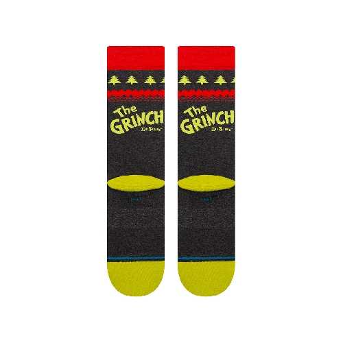 STANCE GRINCH SWEATER CREW SOCK Black