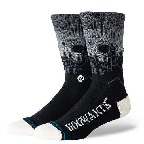STANCE HOGWARTS CASTLE CREW SOCK Black