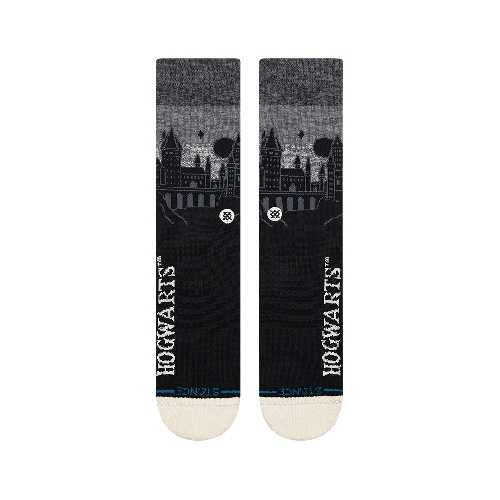 STANCE HOGWARTS CASTLE CREW SOCK Black